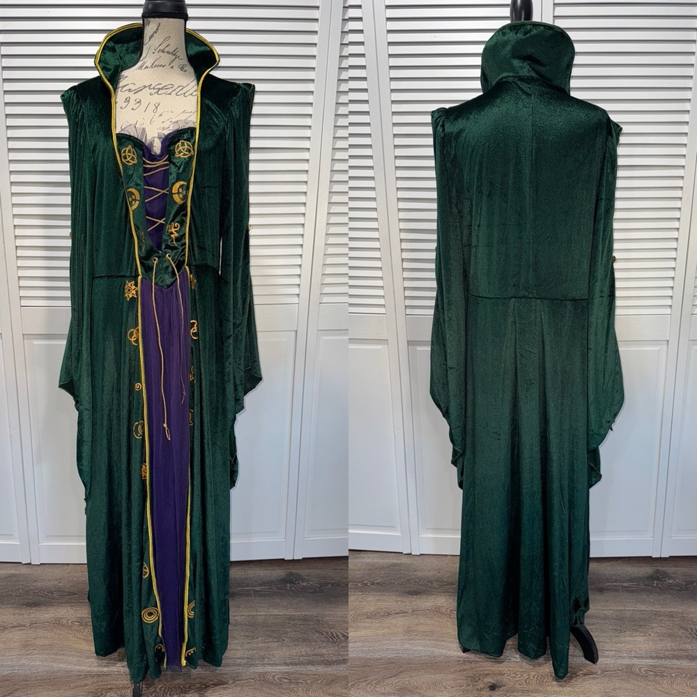 Spirit Winifred Sanderson Costume - Hocus Pocus Adult Size 1X 🎃 LIKE NEW!